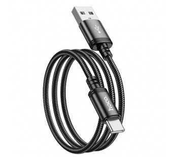 Кабель USB - Type-C HOCO X89 "Wind" (3А, 100см) черный#1858835