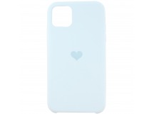 Чехол-накладка - Soft Touch Love для Apple iPhone 11 Pro (sky blue)