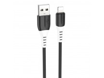 Кабель USB - Apple lightning Hoco X82, Черный