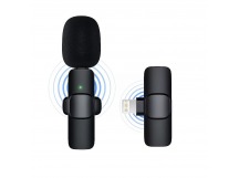 Микрофон - K9 с прищепкой для телефона, Lightning (black) (209934)