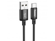 Кабель USB - Type-C HOCO X89 "Wind" (3А, 100см) черный