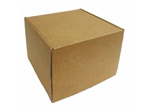Коробка гофрокартон почтовая 200*200*150мм квад/крафт складная 1/100шт