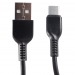 Кабель USB - Type-C Hoco X20 Exotic Radiance (300см) (black)#247446