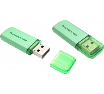 USB 8 Gb Silicon Power Helios 101 Green#68862