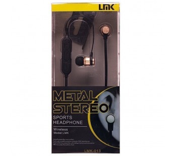 Беспроводные Bluetooth-наушники LMK LMK-013 (black/gold)#133988