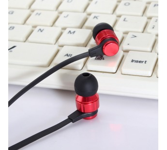 Беспроводные Bluetooth-наушники LMK LMK-013 (black/red)#133994