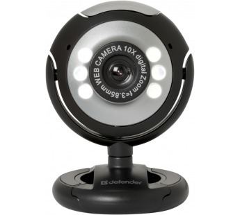 Веб-камера DEFENDER C-110, чёрная#95291