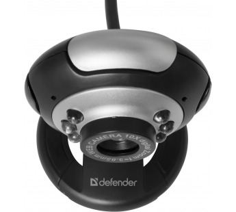 Веб-камера DEFENDER C-110, чёрная#95297