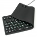 Клавиатура Dialog KFX-03U Flex, USB, гибкая,черная в тубе + переходник PS/2#123621