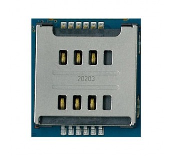 Коннектор SIM для LG E455/E615/P715/T370/T375/D686/D380/D325#10194