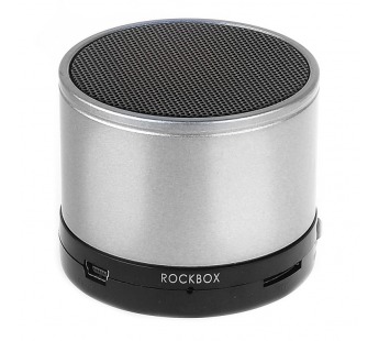 Портативная акустика RockBox Round (glossy silver)#16161