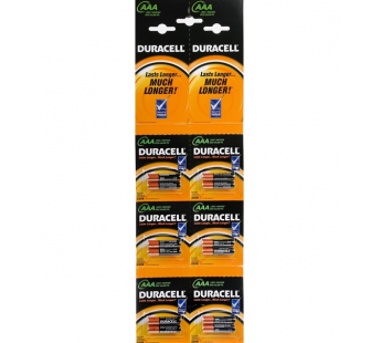 Элемент питания DURACELL LR03 отрывной BASIC 2*6 BL12 (12/168/24192)#19131