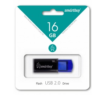 USB 16 Gb Smart Buy Click (Blue)#29156