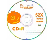 Диск CD-R SMART BUY 80/700Mb 52x SP/100/600