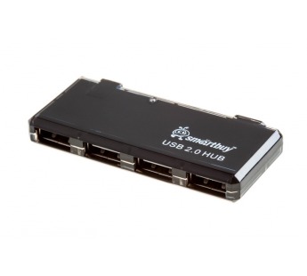 USB HUB Smart Buy SBHA-6110-K (4 порта) черный#8947