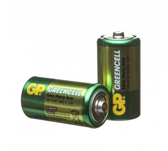 Батарейка R14 GP Sh 2/24 Greencell#15168
