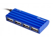 USB HUB Smart Buy SBHA-6810-B USB 2.0 (4 порта) голубой