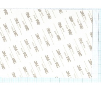 Скотч двухсторонний в листах 210х150x0,3 мм (белый)#20301