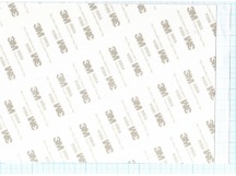 Скотч двухсторонний в листах 210х150x0,3 мм (белый)