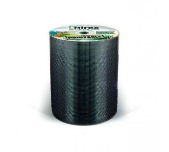 Диск DVD-R MIREX 4.7 GB 16x  для печати (полная заливка) (100/500)#117081