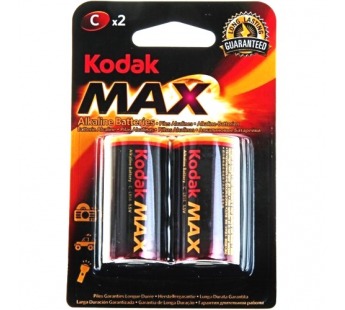 Элемент питания KODAK MAX LR14 BL2 (KС-2) (20/200/7200)#15169