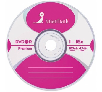 Диск DVD-R SMART TRACK 16-x CB/10 Design 2008#21782