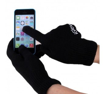 Перчатки для сенсорных экранов iGlove Touch (black)#77312
