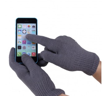 Перчатки для сенсорных экранов iGlove Touch (dark gray)#24599