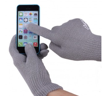 Перчатки для сенсорных экранов iGlove Touch (gray)#24600
