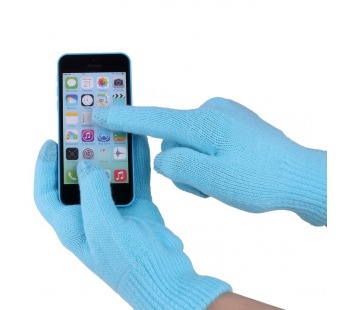 Перчатки для сенсорных экранов iGlove Touch (sky blue)#17768