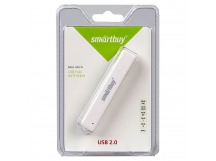 USB HUB Smart Buy SBHA - 408 USB 2.0 (4 порта) белый