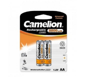 Аккумулятор CAMELION R6 (2500mA-NiMH) BL 2/24#4934