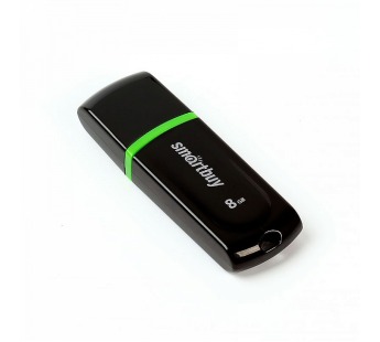 Флеш-накопитель USB 8GB Smart Buy Paean чёрный#22420