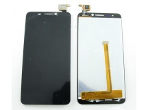 Дисплей для Alcatel OT-6030 в сборе с тачскрином Черный