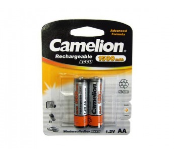 Аккумулятор CAMELION R6 (1500mA-NiMH) BL 2/24#22928