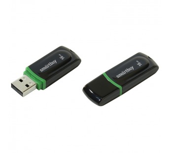 Флеш-накопитель USB 16Gb Smart Buy Paean (black)#121155