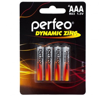 Батарейка R03 Perfeo Sh 4/60/2400 Dynamic Zinc#27535