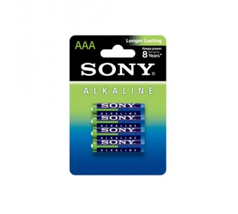 Батарейка LR03 SONY BL 4/80/240 Blue Alkaline#54830