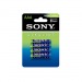 Батарейка LR03 SONY BL 4/80/240 Blue Alkaline#54830