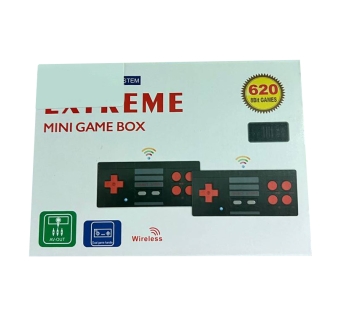 Игровая приставка DENDY Stick U-01 8 bit с беспроводными геймпадами (620 игр)#1805351