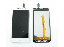 Дисплей Alcatel OT-6016X/OT-6016D (Idol 2 Mini) в сборе с тачскрином Белый