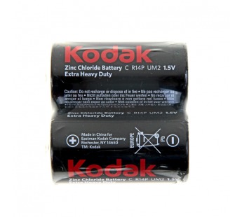 Элемент питания KODAK Heavy Duty R14 Sh2 (KCHZ-S2) (24/144)#131319