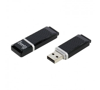 Флеш-накопитель USB 8Gb Smart Buy Quartz series (black)#121159