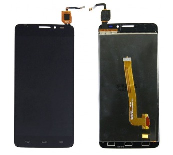 Дисплей для Alcatel OT-6043D (Idol X+) в сборе с тачскрином Черный#120297