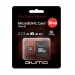 Карта памяти MicroSD 16GB Qumo Class 10 + SD адаптер#121150