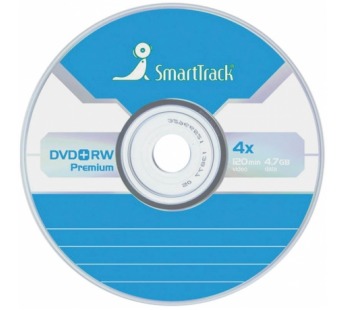 Диск DVD+RW SMART Track 4-x CB/10 Design 2008#23660