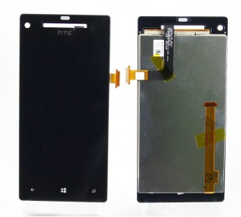 Дисплей для HTC 8X в сборе с тачскрином Черный#11221