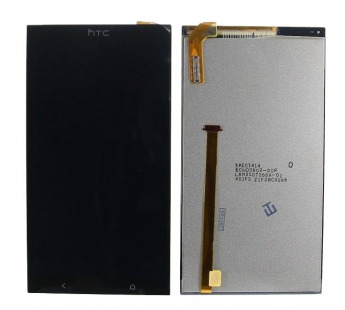 Дисплей для HTC Desire 700 Dual в сборе с тачскрином Черный#83363