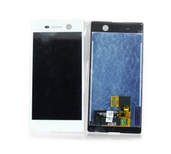 Дисплей Sony E5603/E5633 (M5/M5 Dual) в сборе с тачскрином Белый#37481