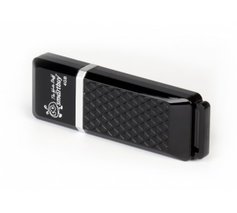 Флеш-накопитель USB 4GB Smart Buy Quartz чёрный#38493